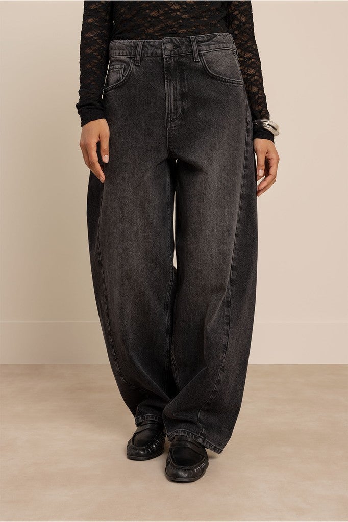 Studio Anneloes 14337 Frenkie balloon trousers - antraciet