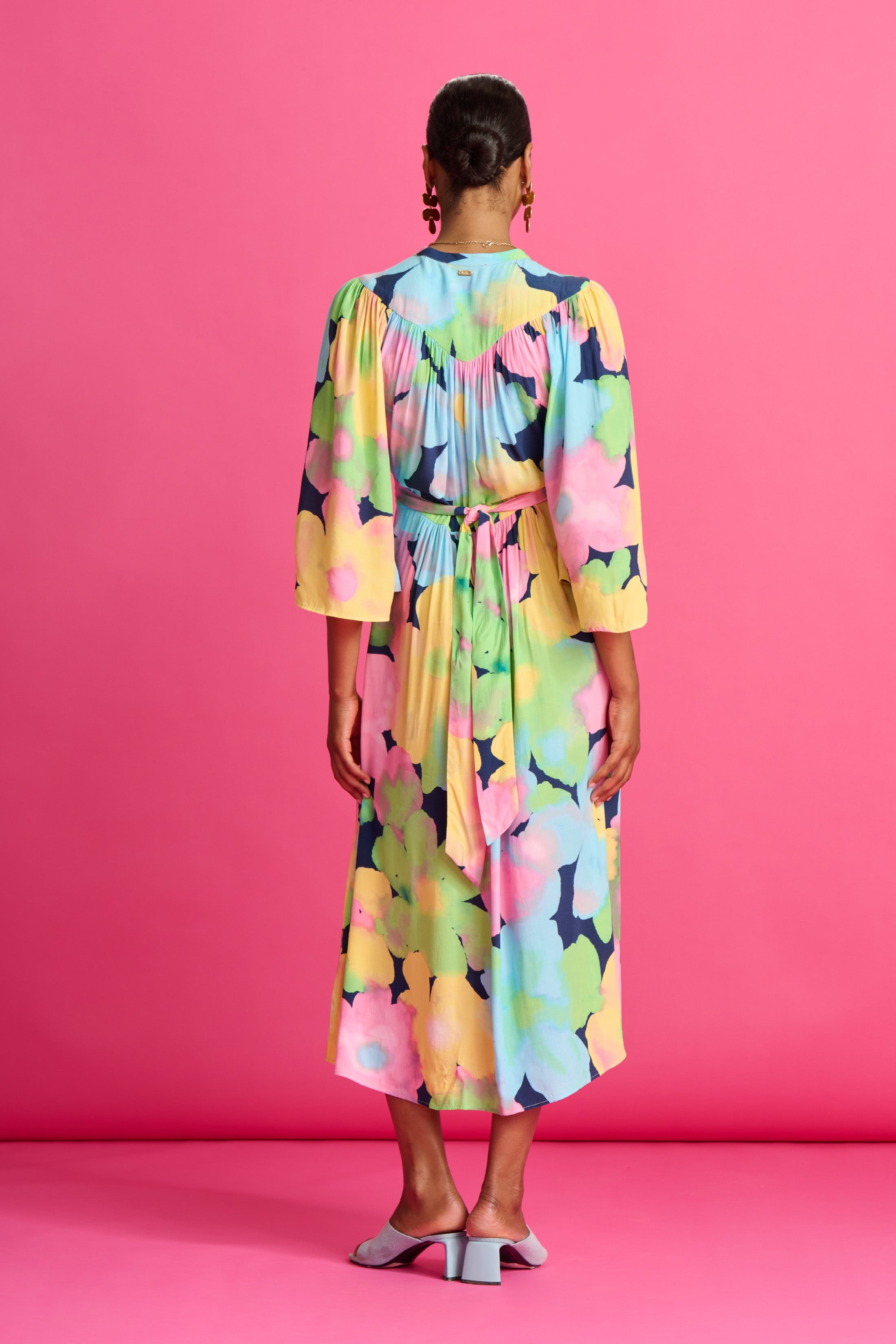 POM Amsterdam SP7763 DRESS - Cherry Blossom