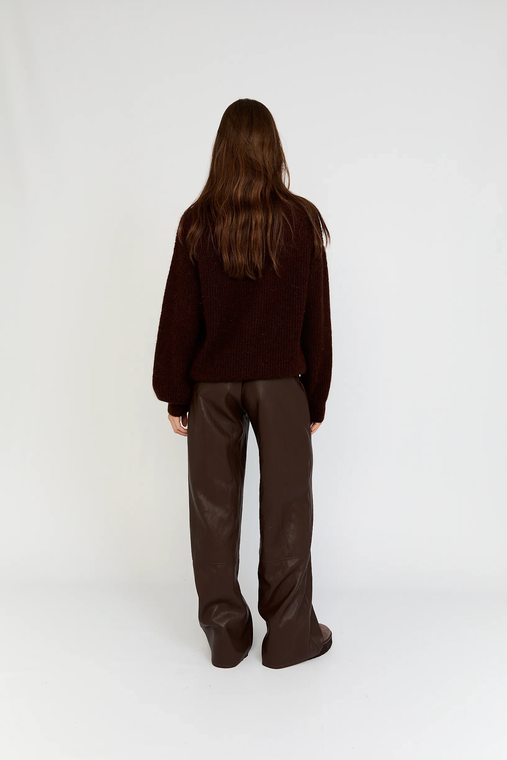 MOSCOW 103-02-Margaux Broek Faux Leather