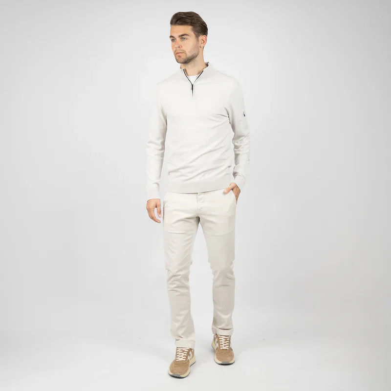 SEVEN DIALS SDL00005RA41 SPIKE HalfZip Pullover-light grey