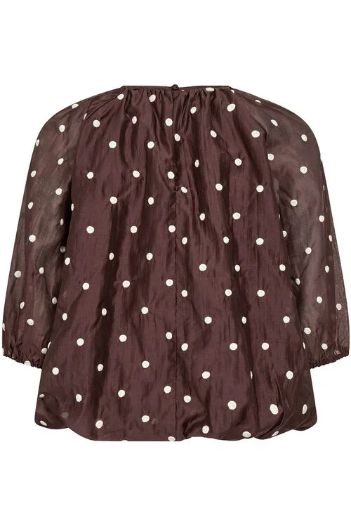 CO'COUTURE 500042 DitaCC Dot Balloon Blouse