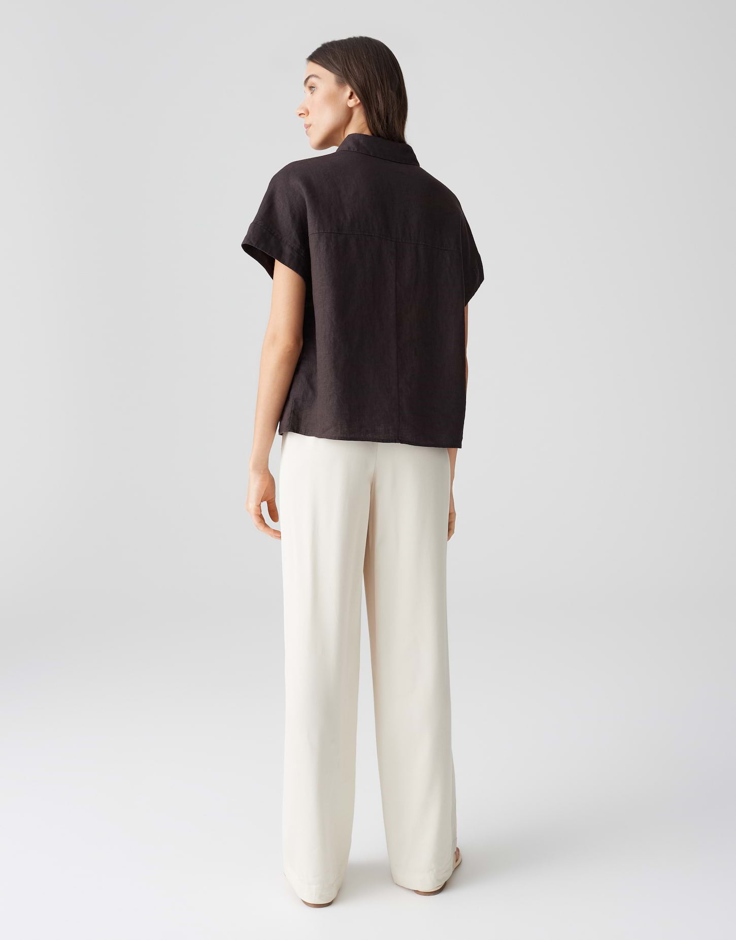 OPUS 10417510671100 Felisa linnen Blouse