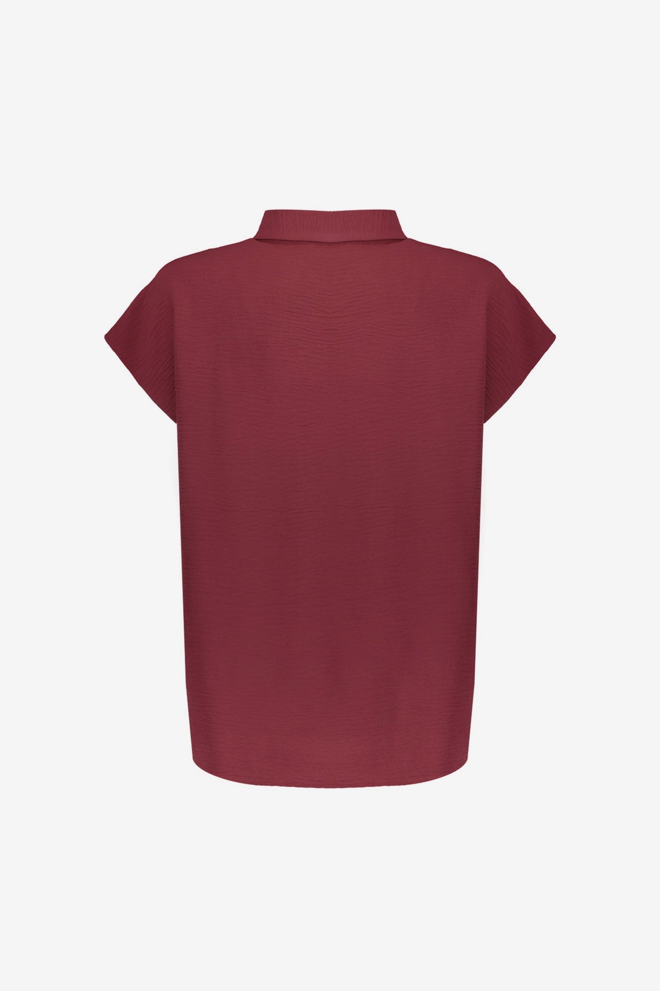 GEISHA burgundy blouse met korte mouwen 63140-21