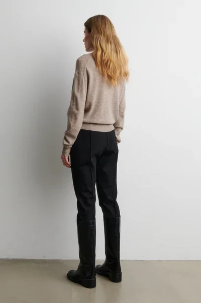 SECOND FEMALE 61031 Longo Knit LS Collar