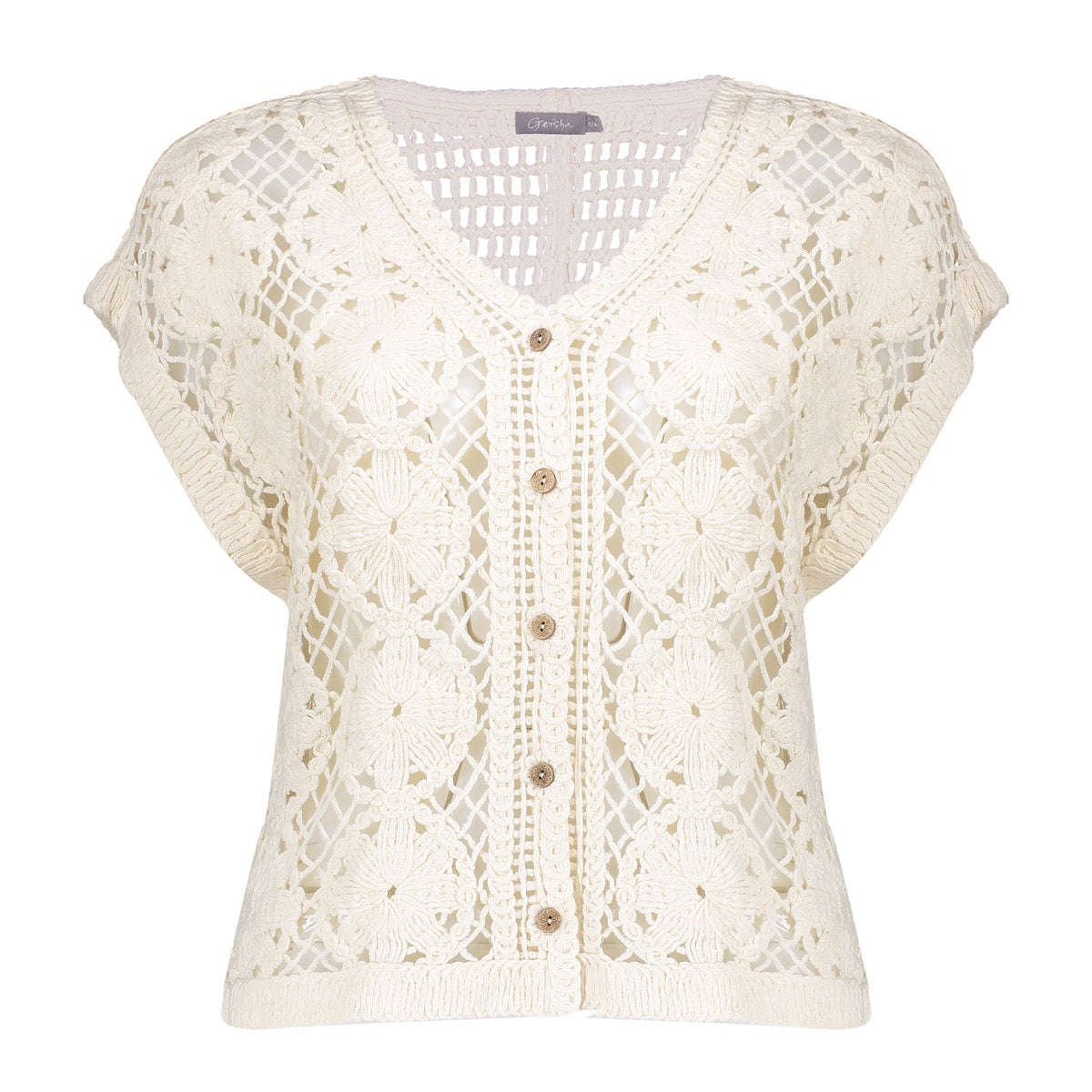 GEISHA Vest crochet 64001-10