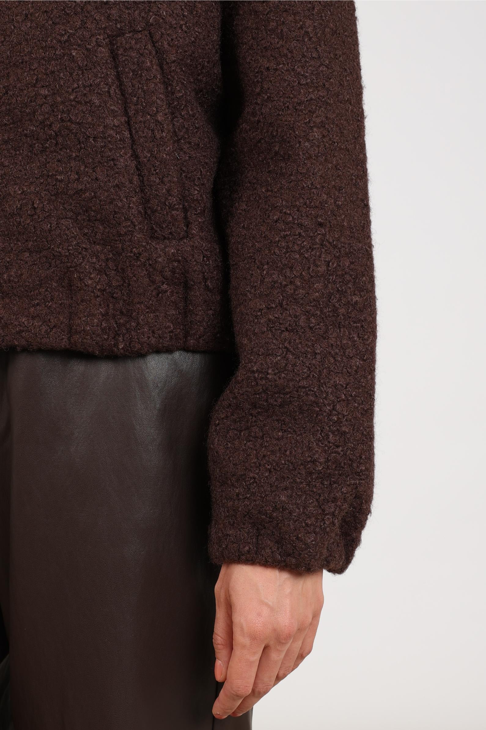 NUKUS NKF12010 Madelin Jacket Boucle-chocolate