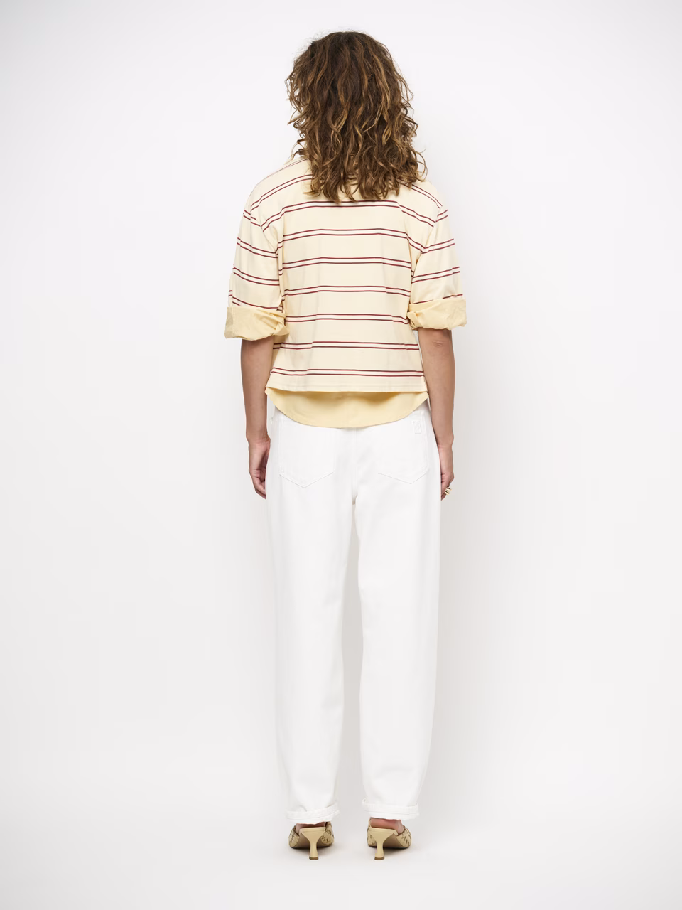 DANTE 06 261470 Crino Embellished Stripe Polo