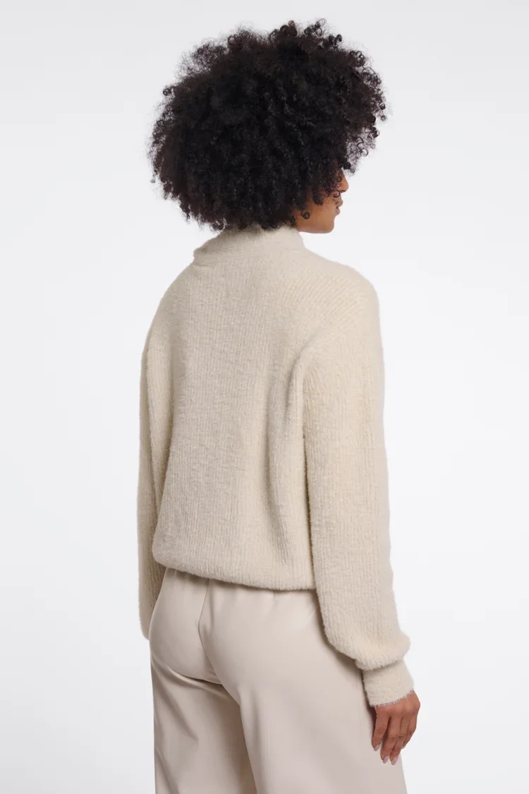 RINO & PELLE Griselda.5002612 Pullover with bowtie neckline-birch