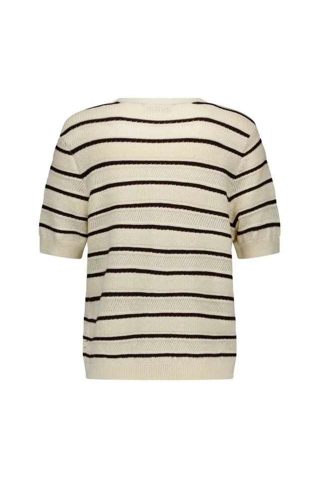 STUDIO ANNELOES 13775 Yara stripe cardigan