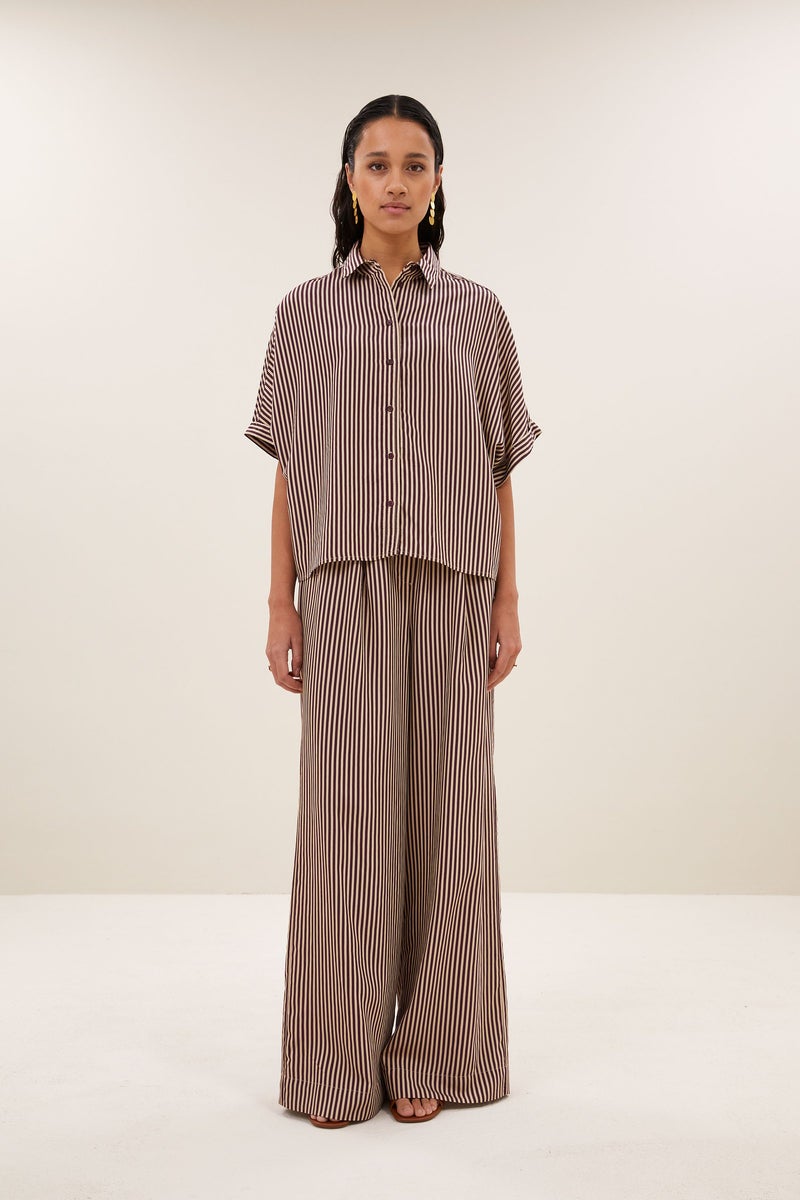 BY-BAR 26412050 sunny stripe blouse
