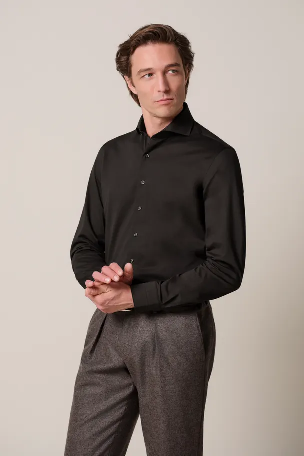 PROFUOMO PPXH30021F Bruin japanese knitted shirt