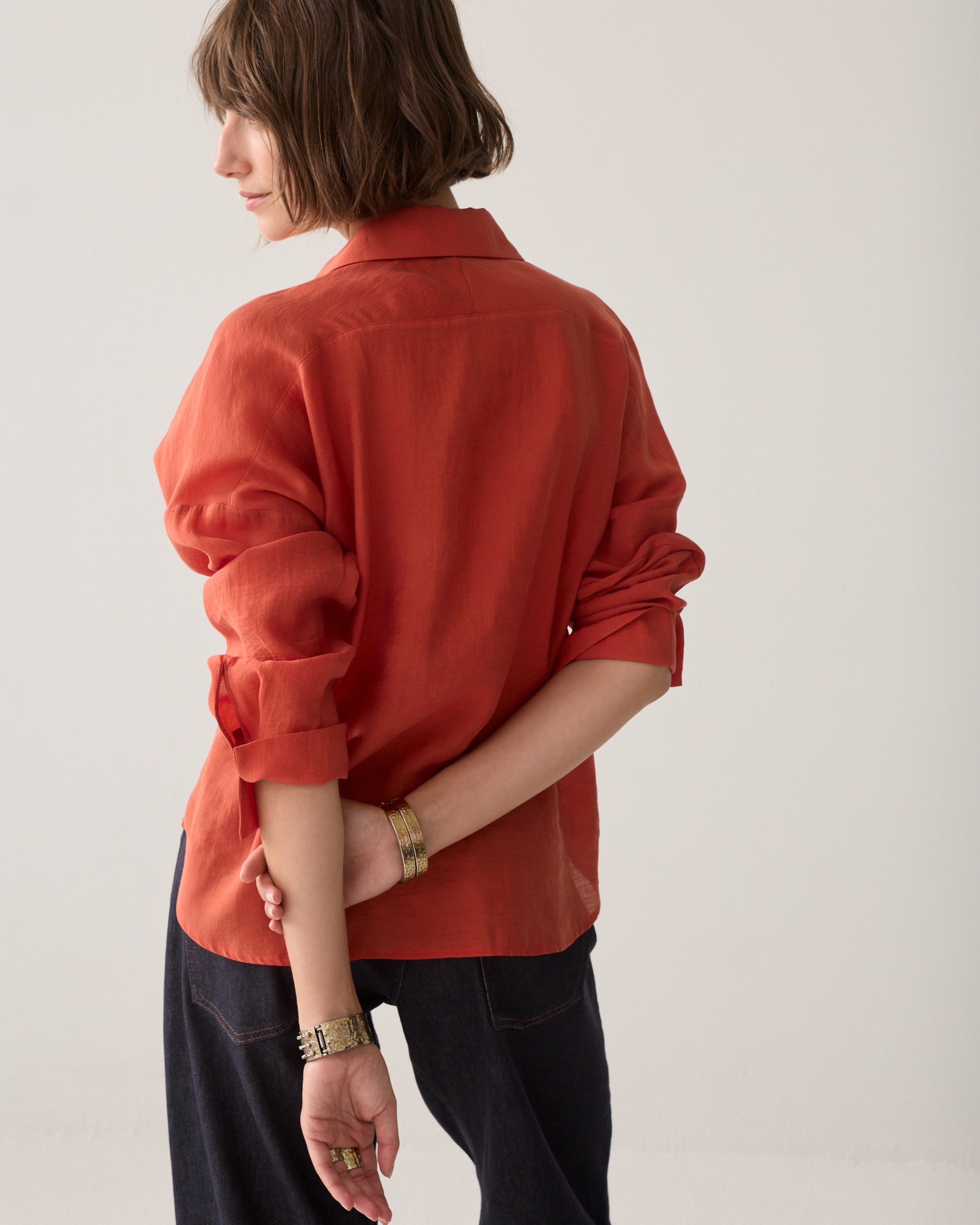 SUMMUM Wear-your-way blouse 2s3524-12492-Goji berry