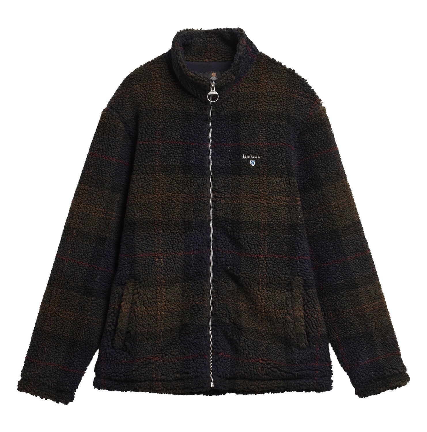 BARBOUR MFL0187 TARTAN FLEECE ZIP THROUGH SWEATSHIRTjack