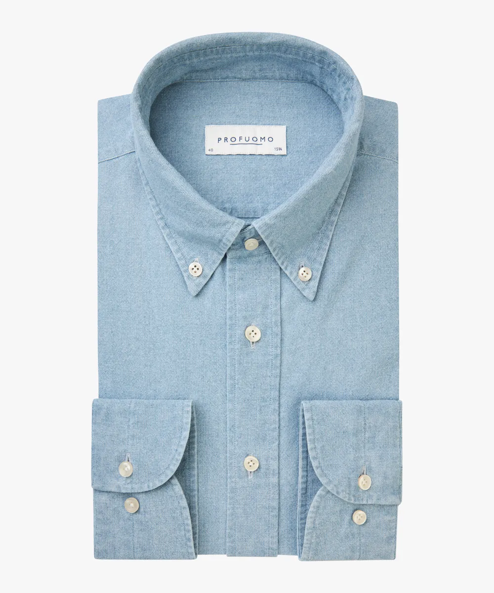 PROFUOMO chambray shirt PPWH30053A