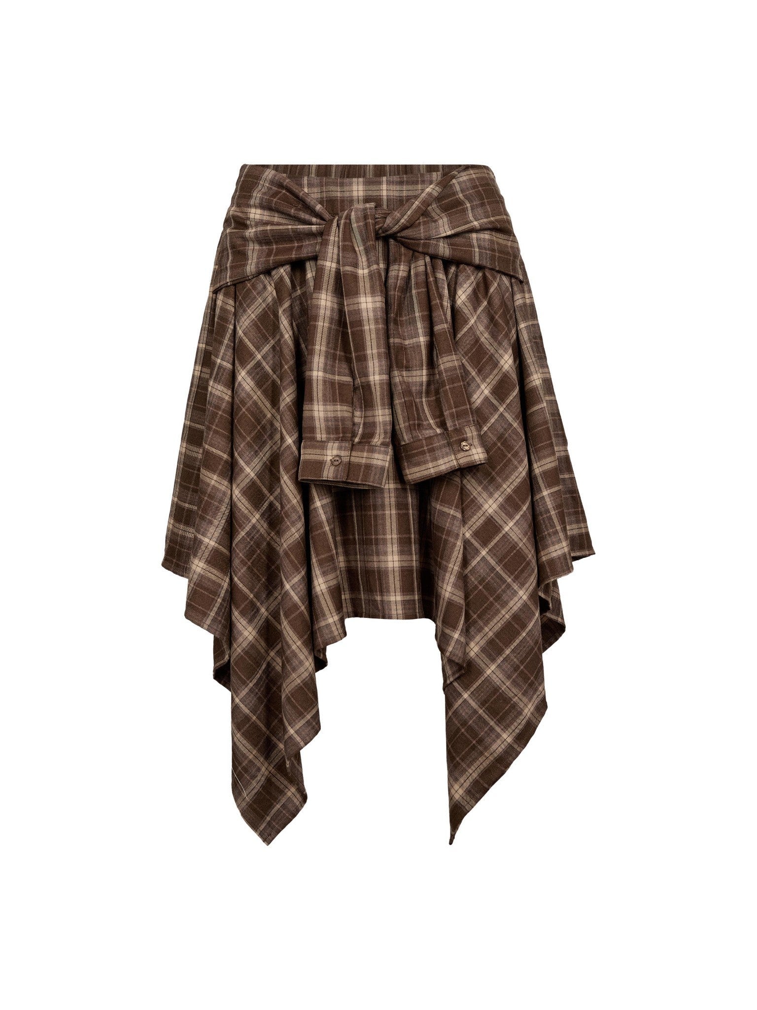 CO'COUTURE 500069 DagnyCC CheckTie Skirt