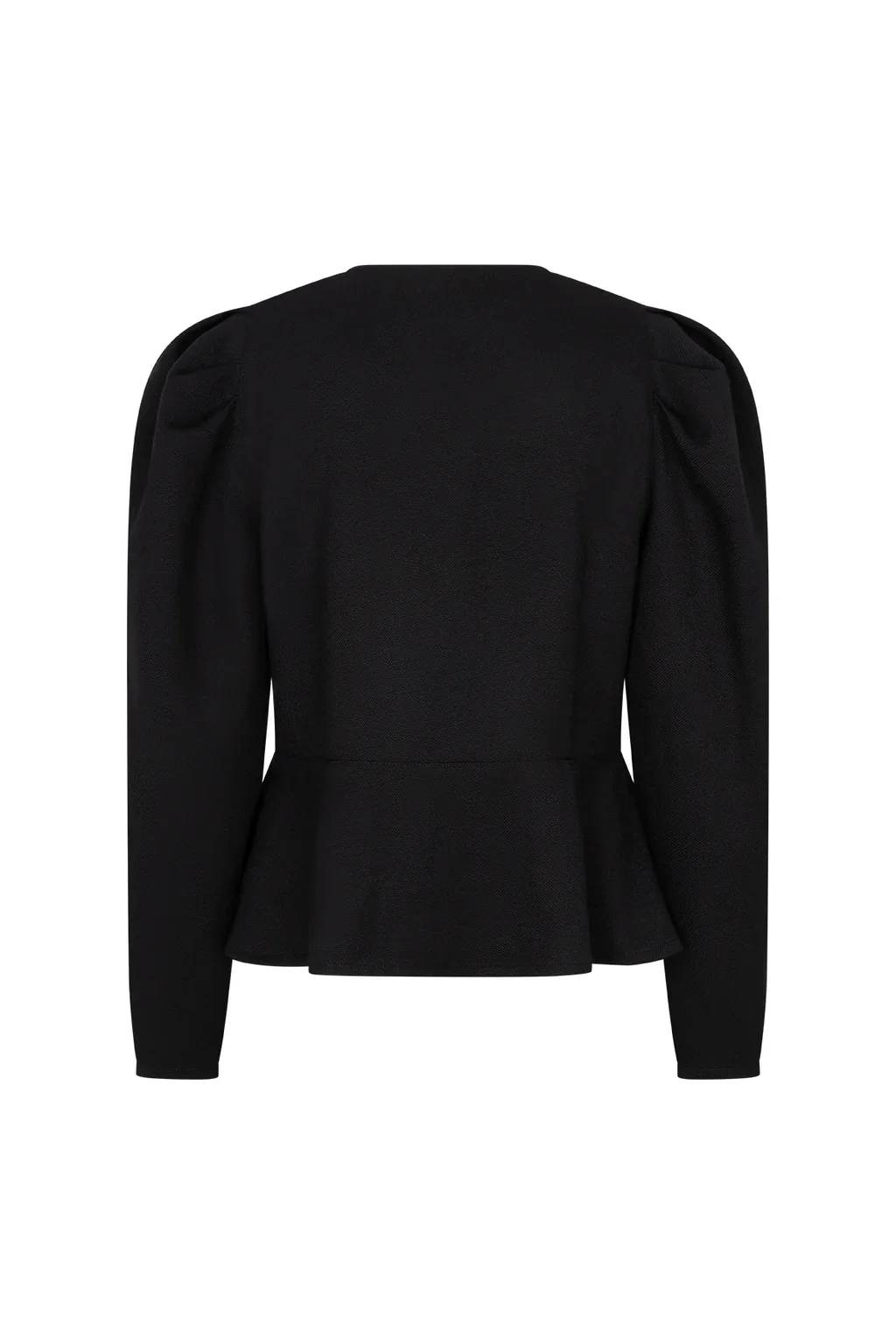 RUBY TUESDAY T609-1136 Pelene LSPeplumTop black