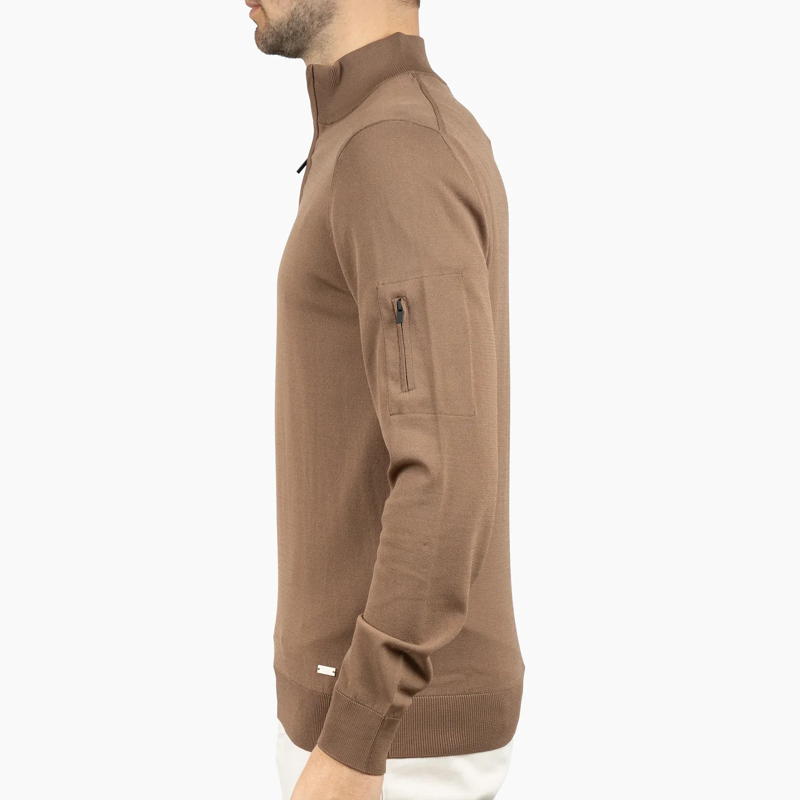 SEVEN DIALS SDL00005RA41 SPIKE HalfZip Pullover-Tabacco