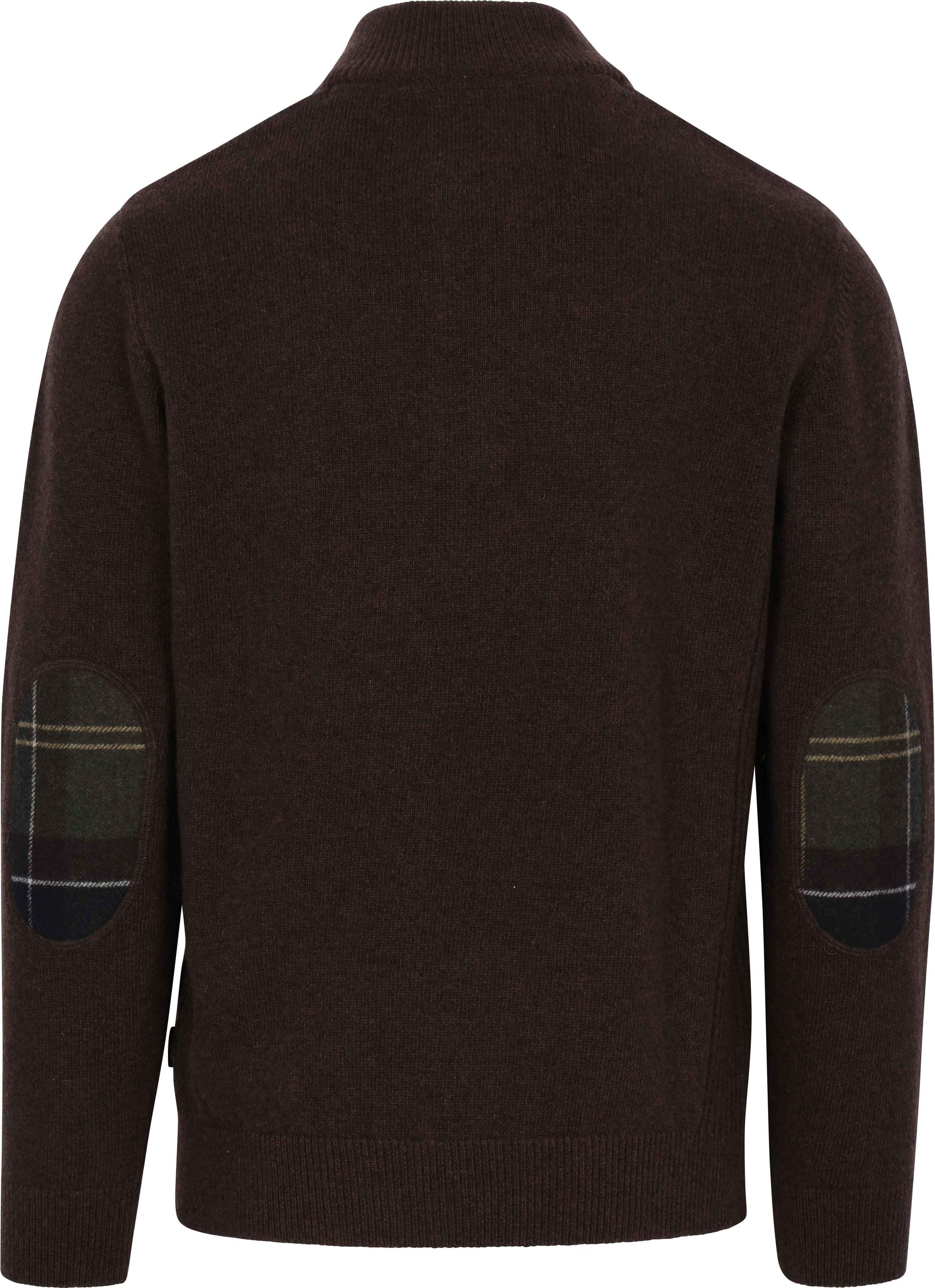 BARBOUR MKN0837 HOLDEN HALF ZIP KNITTED PULLOVER