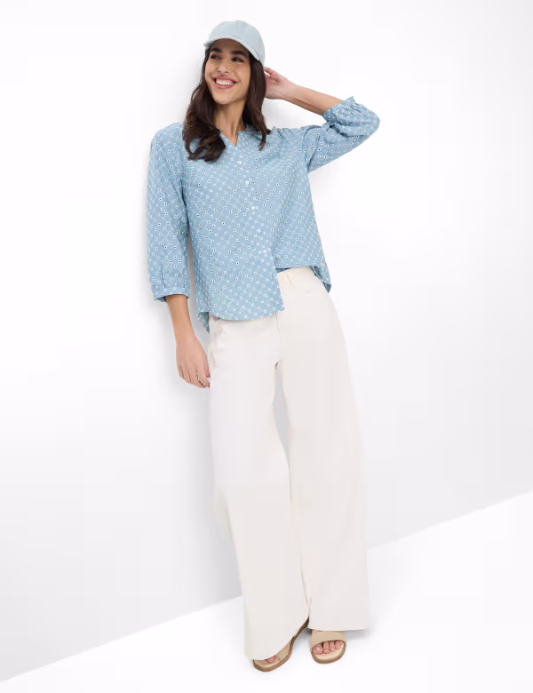 BRAX Blouse 940008_94151900 Style Velia-white