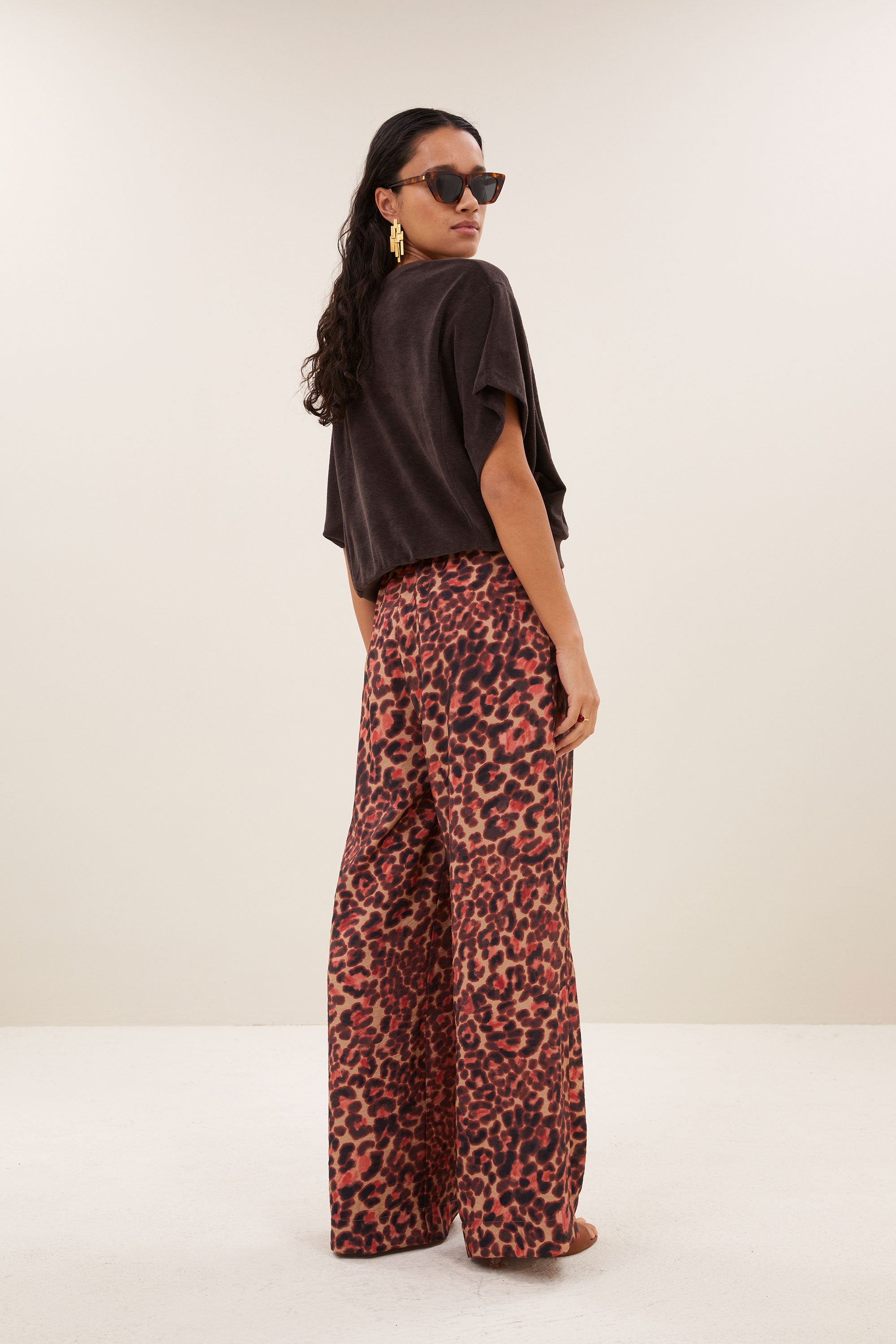 BY-BAR 26411014 nuki slub top-coffee bean