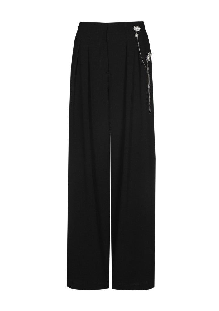 CarolineBiss 6508/10 Broek Crepe Plooi