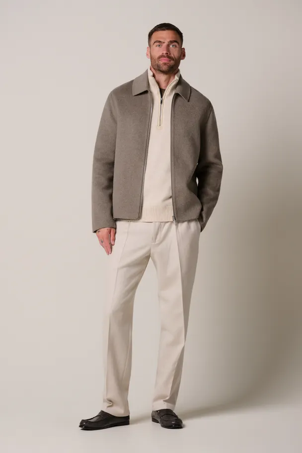 PROFUOMO PPXF30012C reversible wollen overshirt