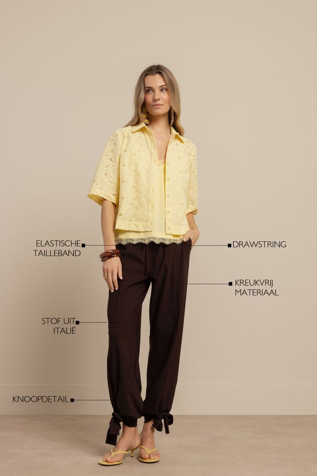 STUDIO ANNELOES 13882 Darie balloon trousers