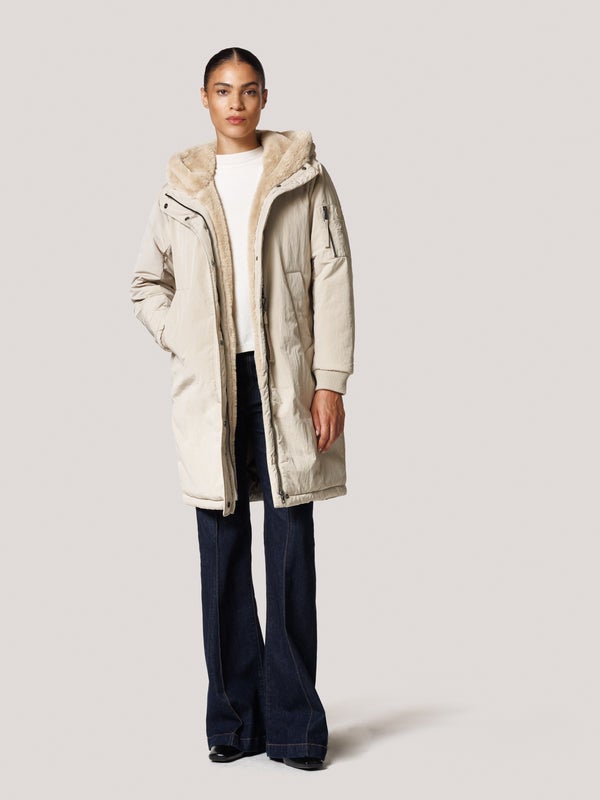 CREENSTONE CSN0760263 Vaka coat - sand