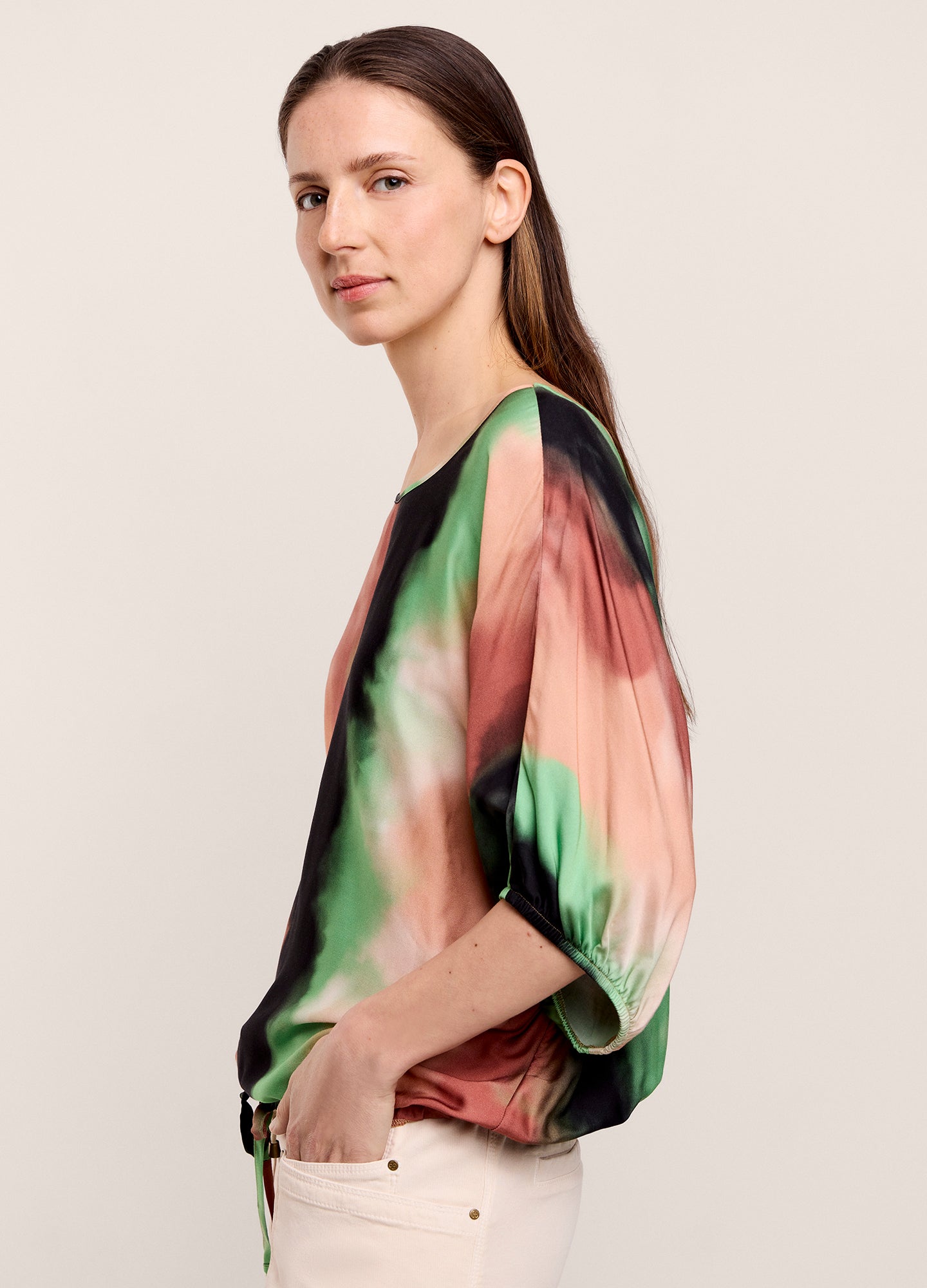SUMMUM Top cloudy dream print 2s3114-12033