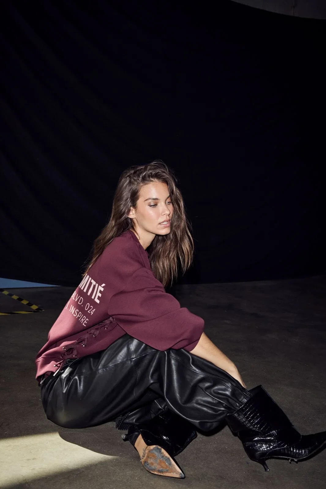 HAUTE L'AMITIE HL10714 NewStudio Tie Sweat