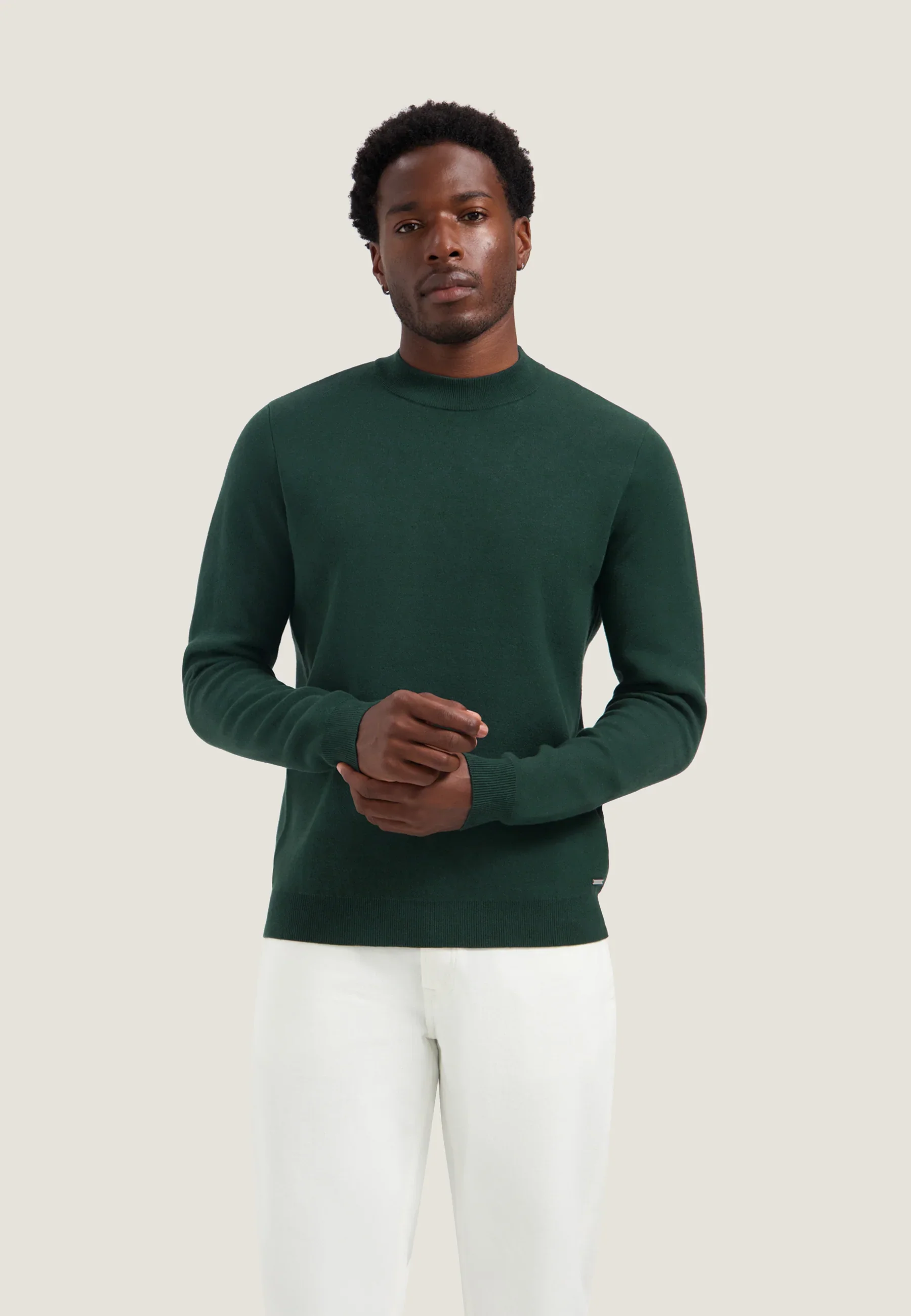 DSTREZZED 405940 ARCHER MOCKNECK groen