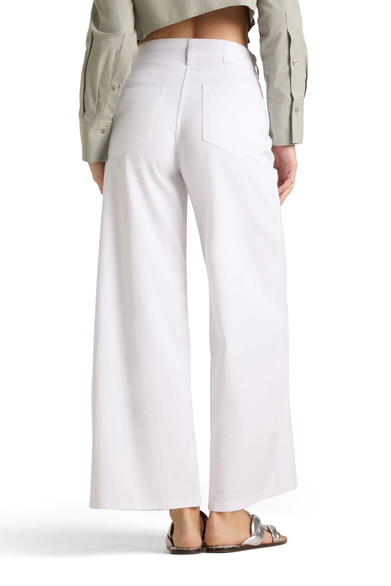 Cambio 7609 0132-02 Baggy Asymmetric-Pure White