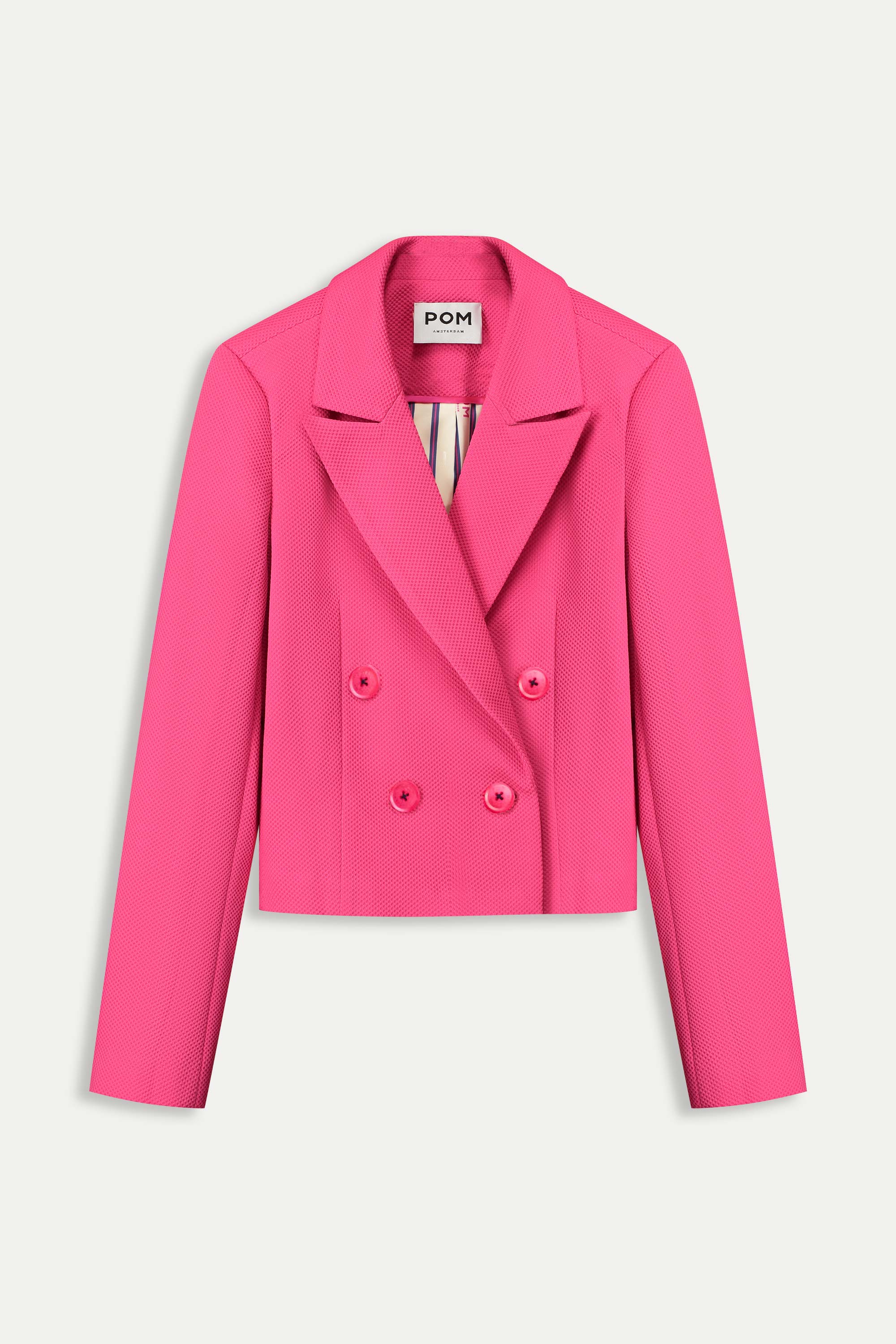 POM Amsterdam SP9059 BLAZER - Short Vibrant Pink