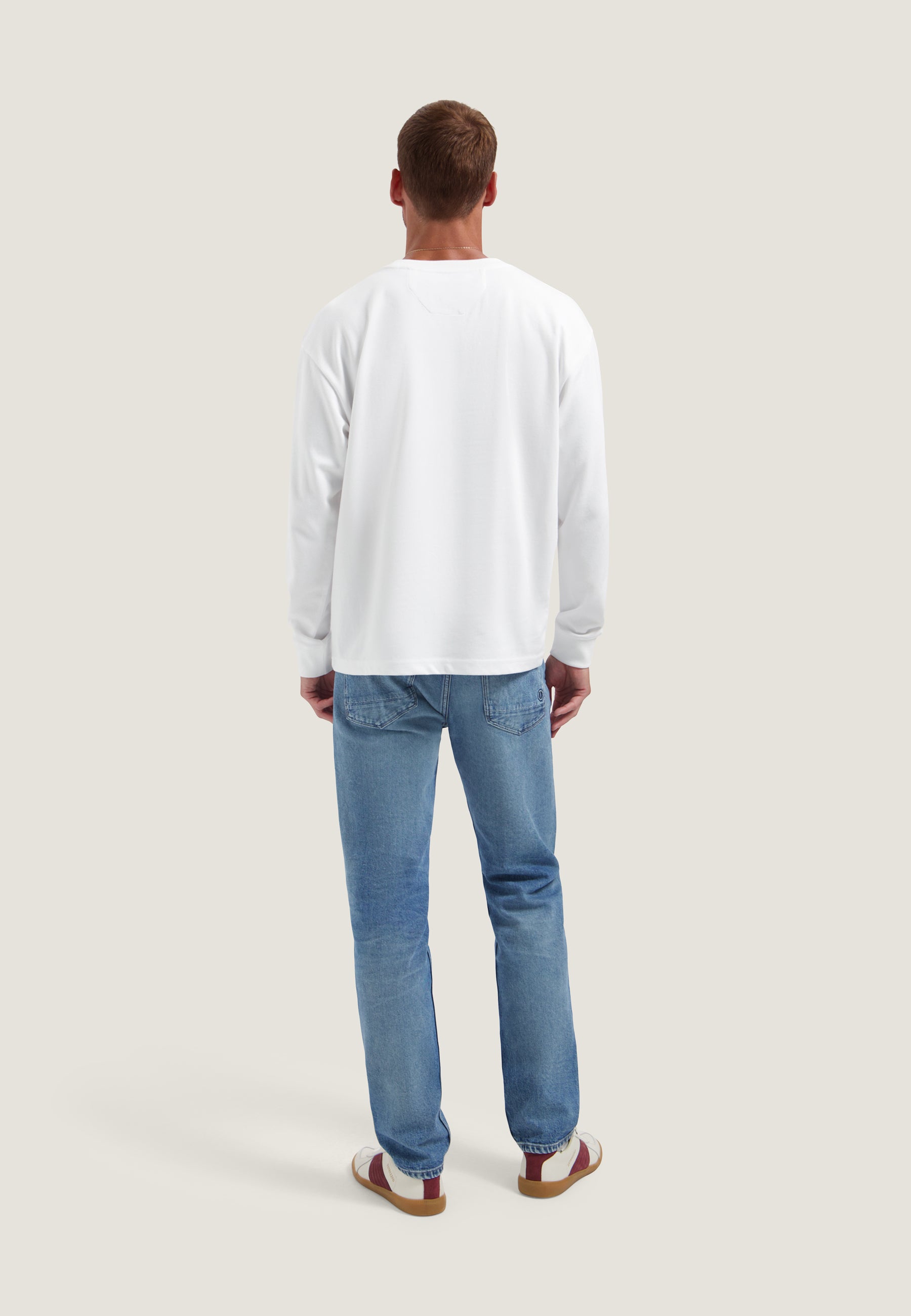 DESTREZZED 221504 KOLE LONGSLEEVE-White