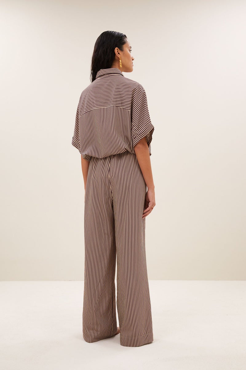 BY-BAR 26418015  celin stripe pants