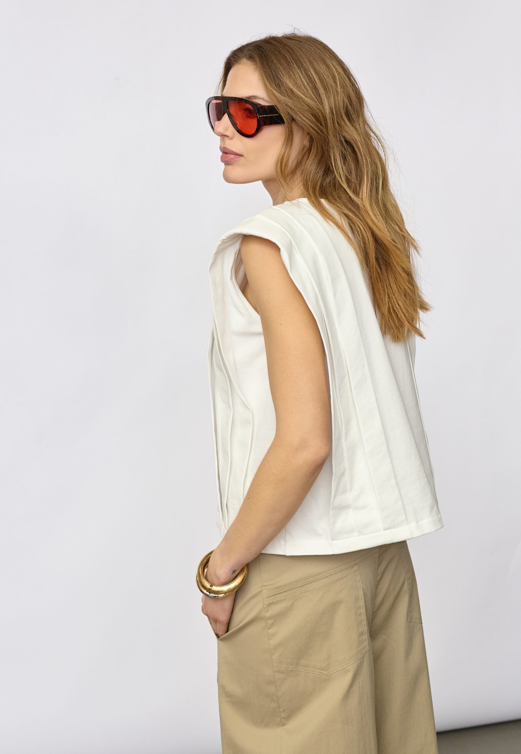 CO'COUTURE 45151 ZelliCC Padded PleatTop