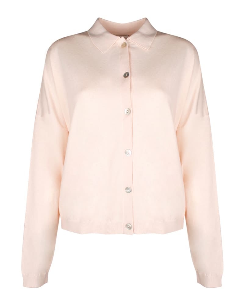 KNIT-TED2 61P003 Kiki Cardigan-soft rose