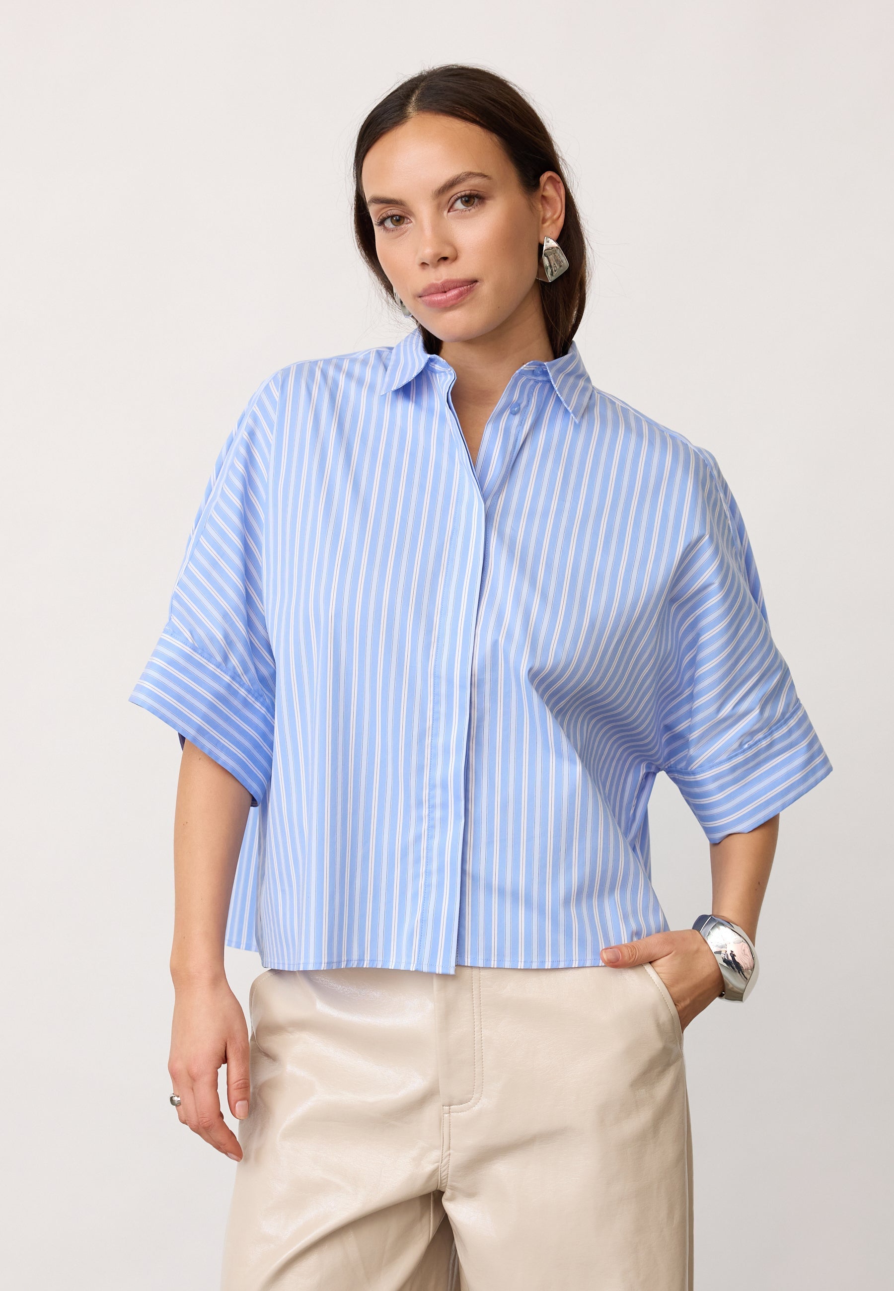CO'COUTURE 45183 KaioCC StripSS Shirt