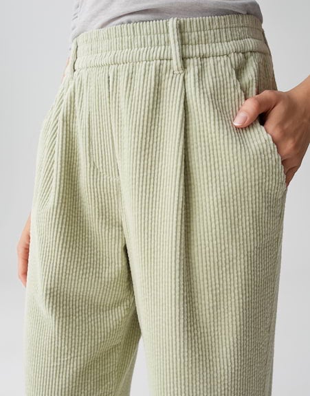 OPUS 1047535930100 Myha soft Relaxte corduroybroek