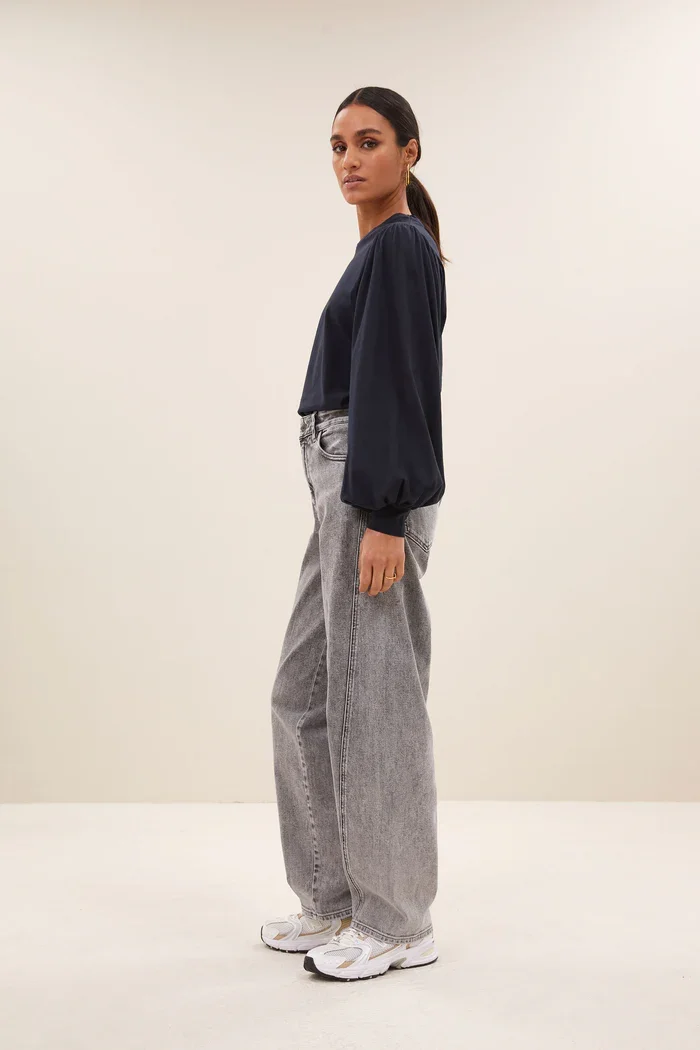 BY-BAR Amsterdam 25518011 Begum Grey Pants