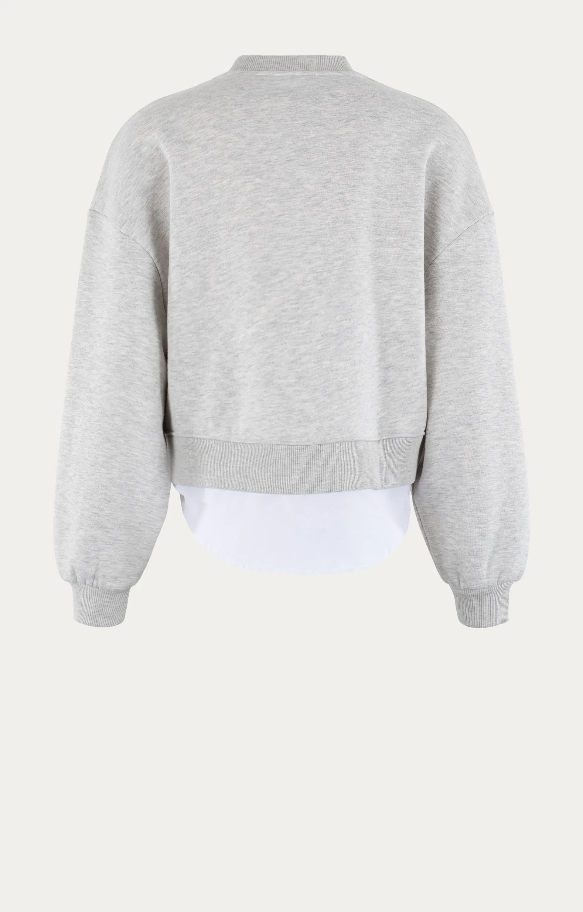 ANNA BLUE B61-04-Chesa Sweater grijs