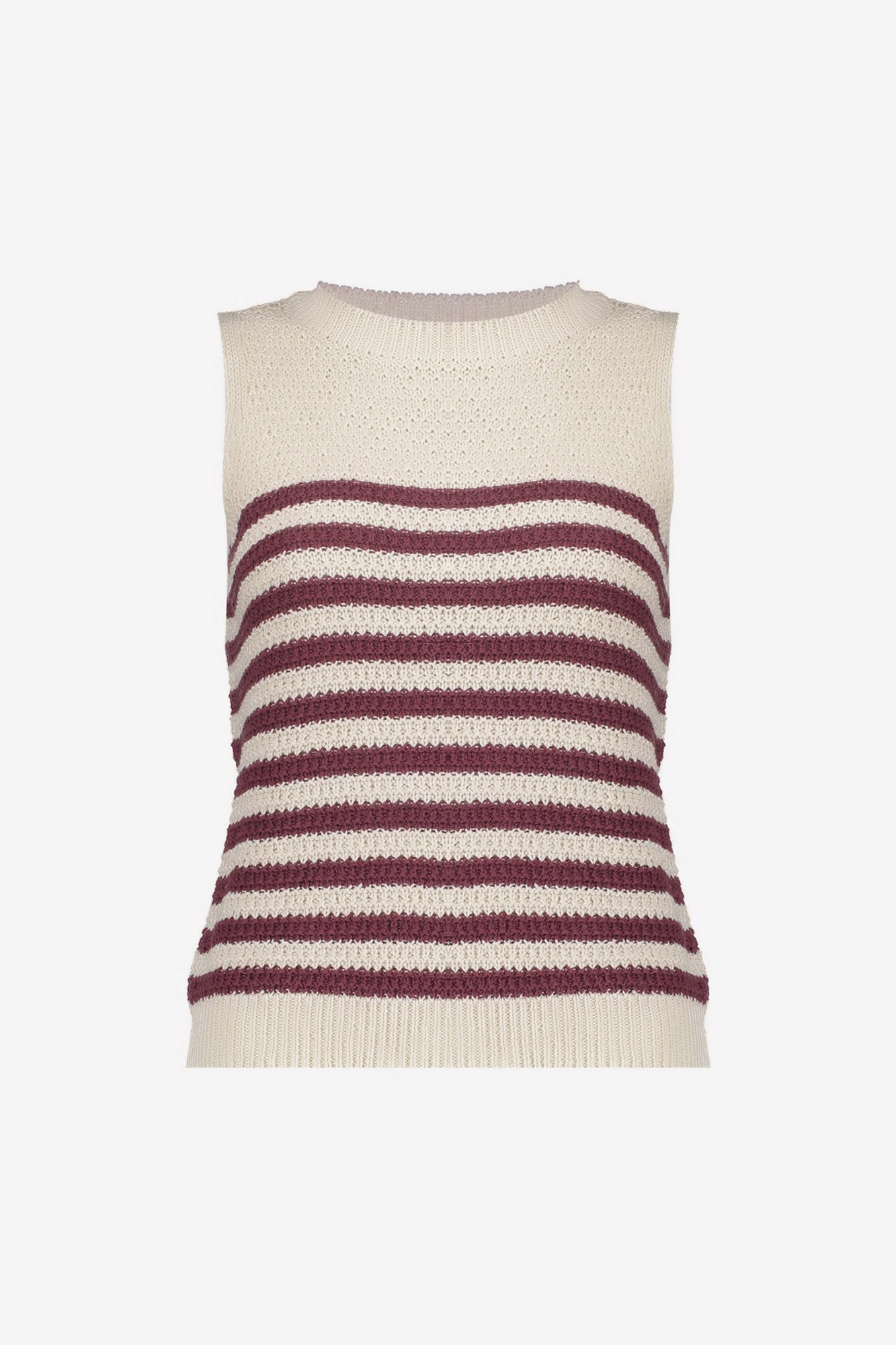 GEISHA gebreide ajourtop met strepen 64093-70