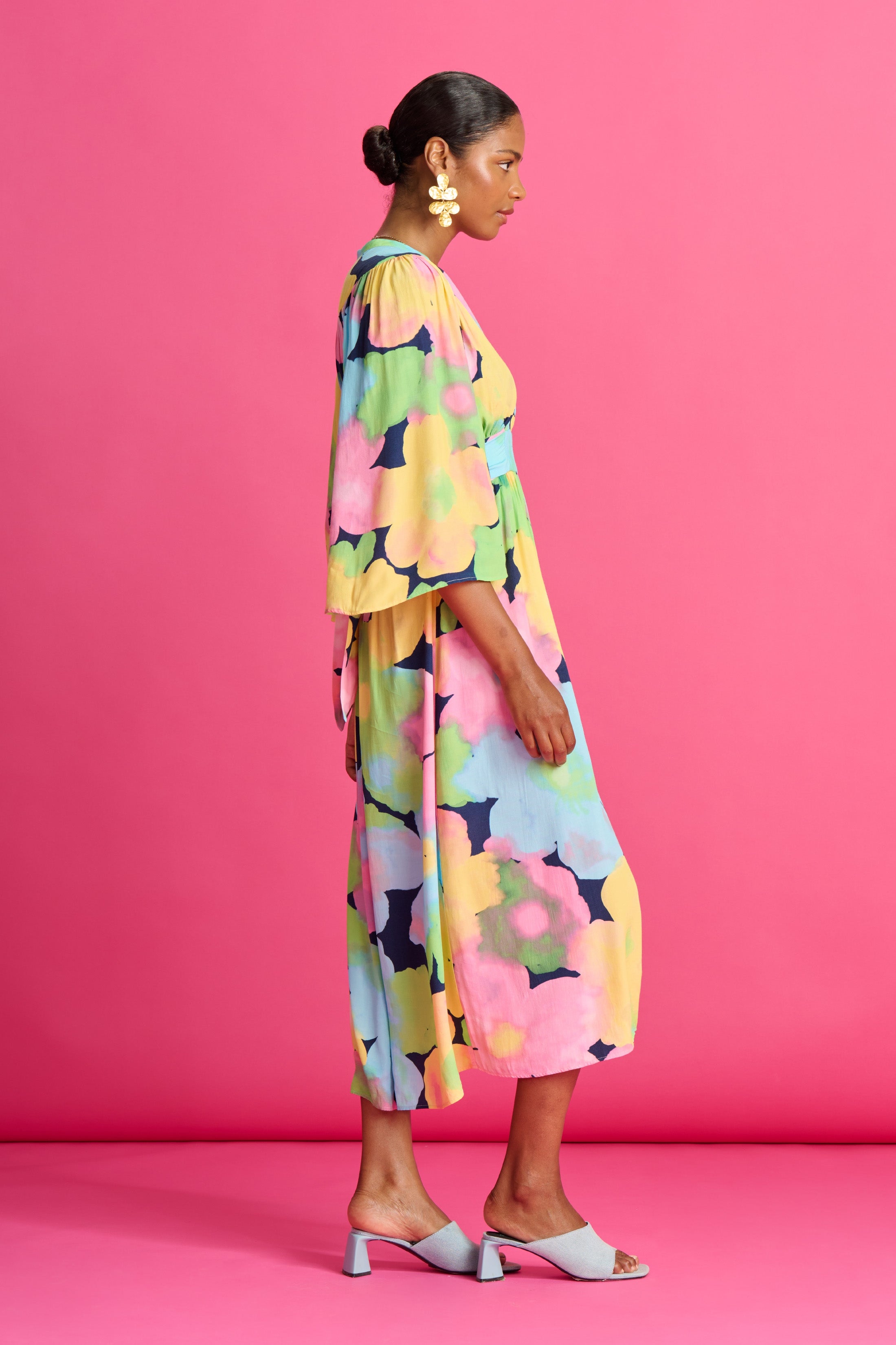 POM Amsterdam SP7763 DRESS - Cherry Blossom