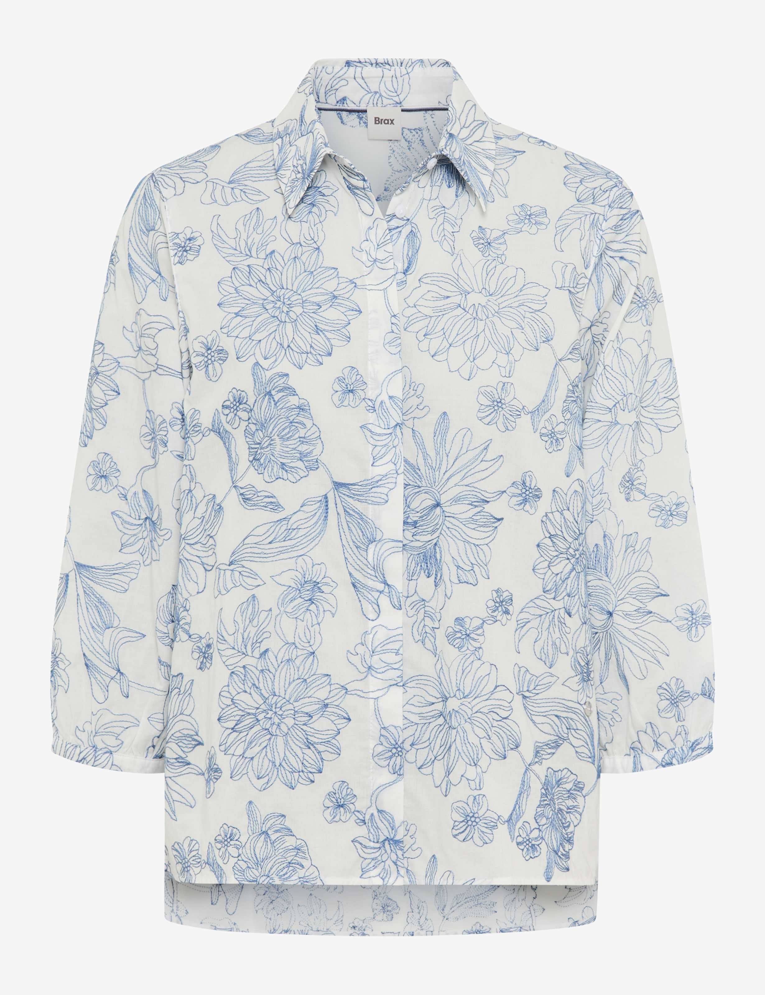 BRAX Blouse 94-0039 941 Style Vicki BLS-vintage blue