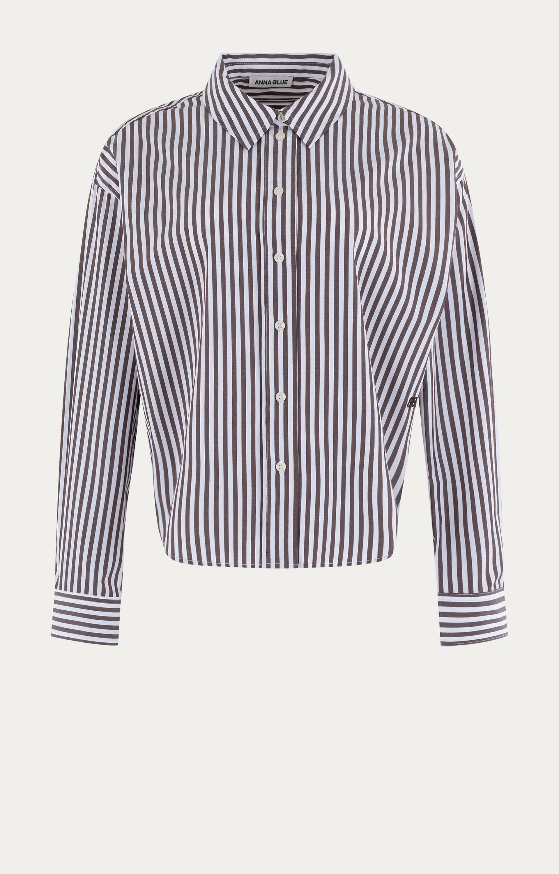 ANNA BLUE B32-05-Sam-1 blouse bruin