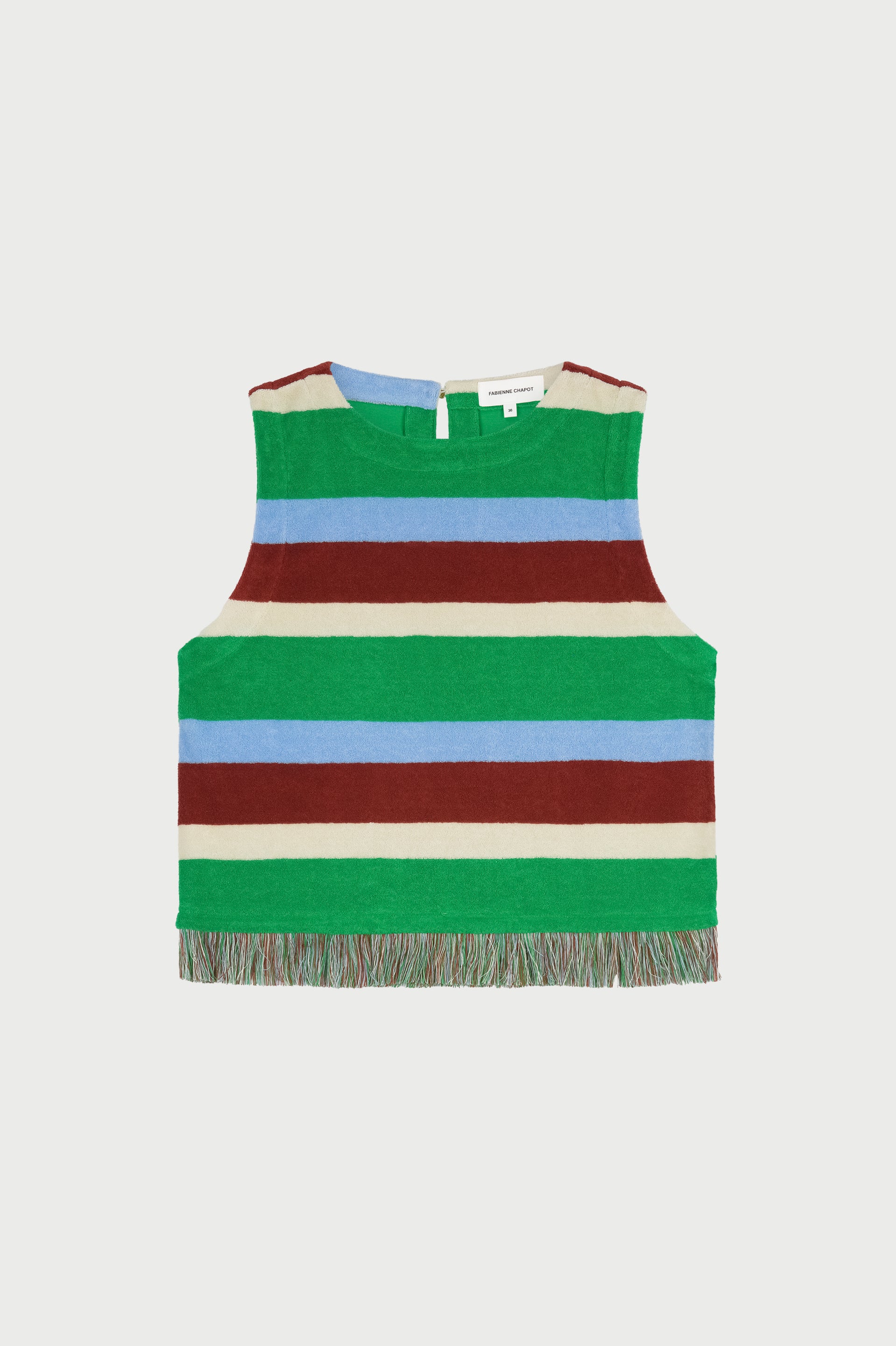 FABIENNE CHAPOT CLTTOP55SS260044 Tyra Top Stripe