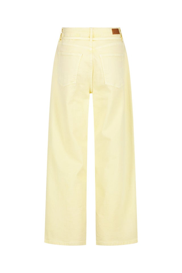 STUDIO ANNELOES 13922 Babet denim trousers-butter yellow