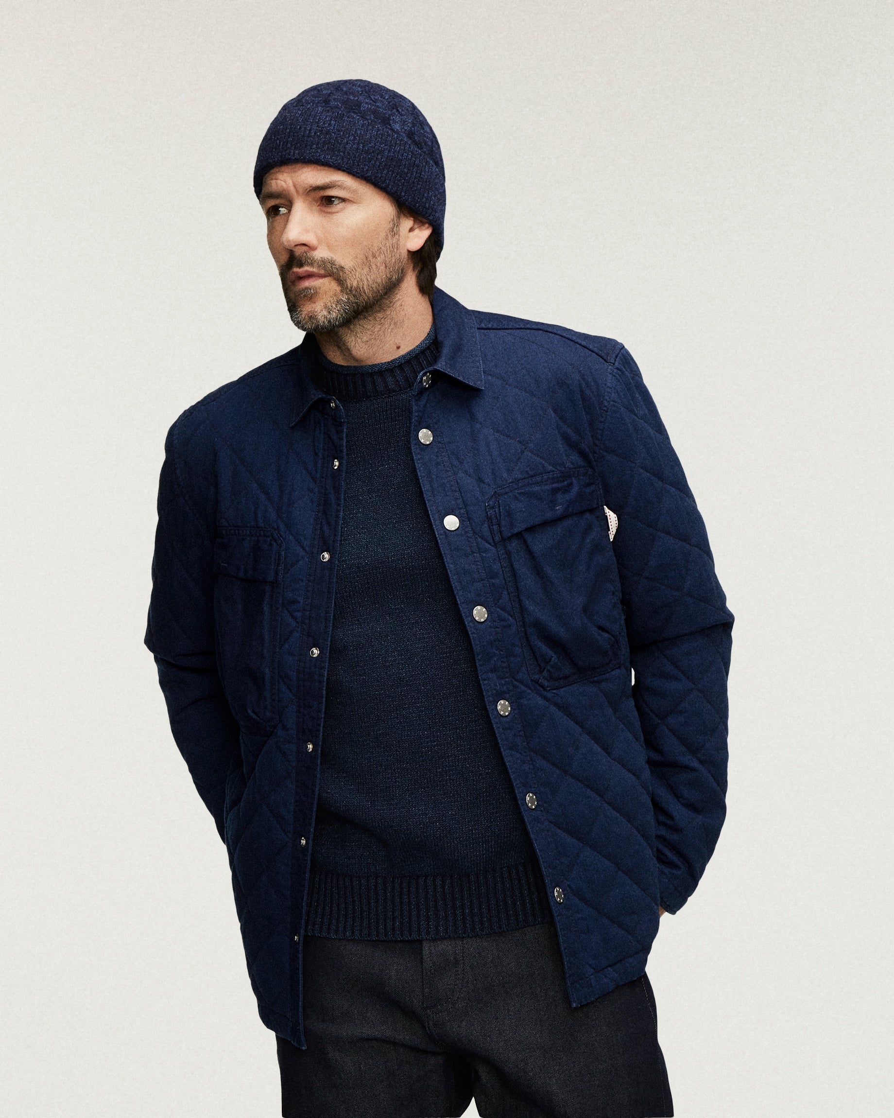 DENHAM 01-26-07-21-502 SAMUEL SHIRT denim overshirt