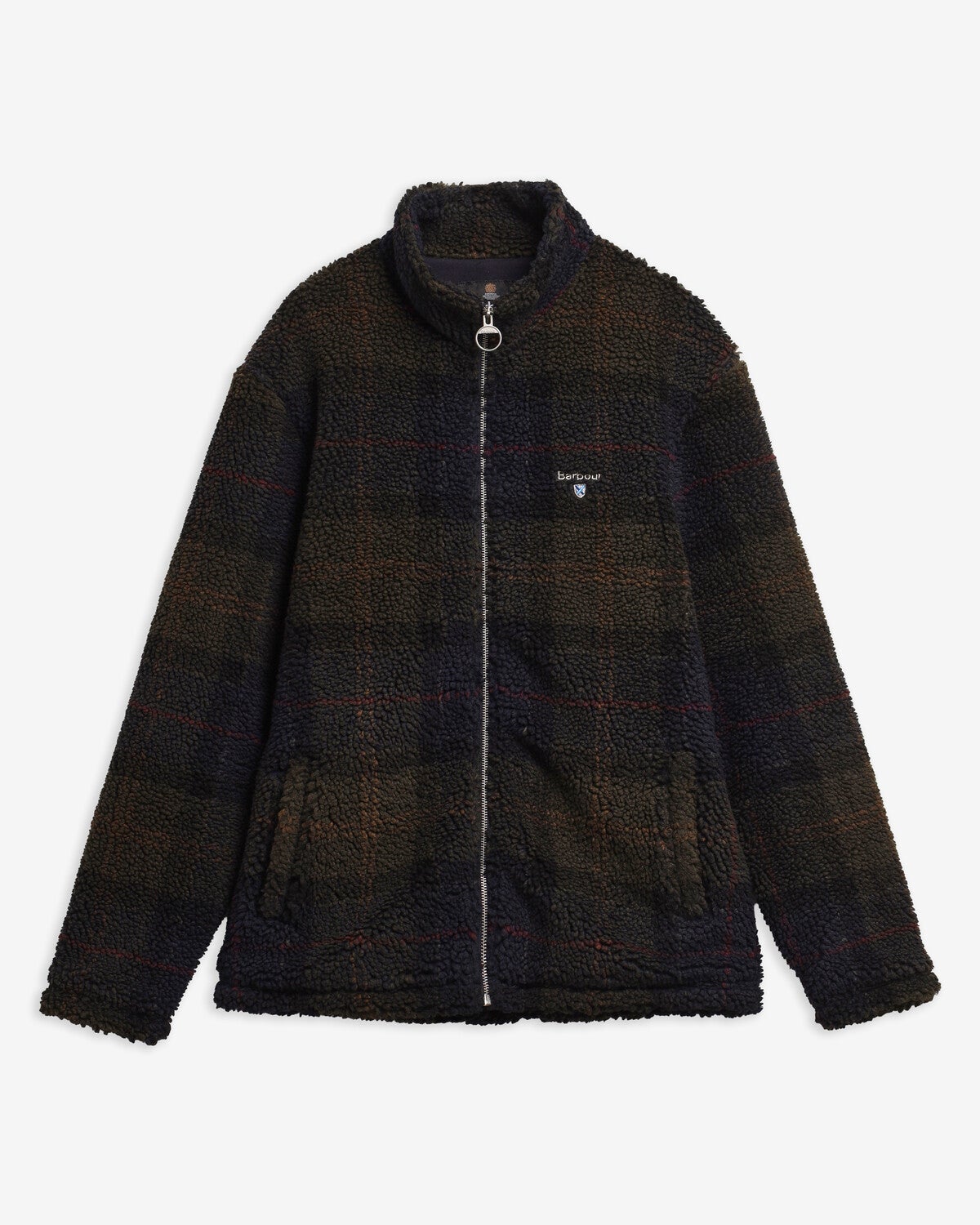 BARBOUR MFL0187 TARTAN FLEECE ZIP THROUGH SWEATSHIRTjack