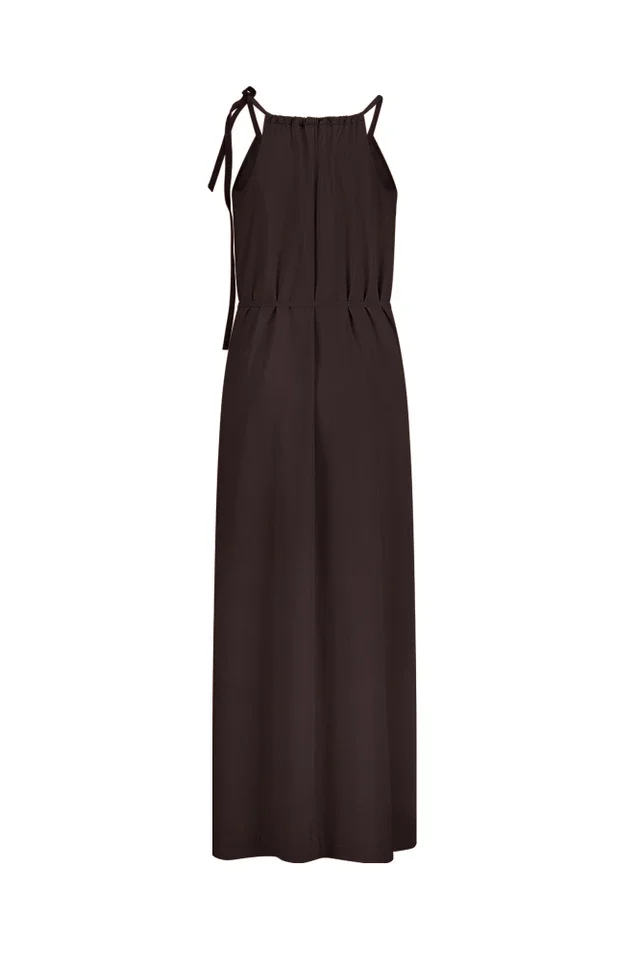 STUDIO ANNELOES 13817 Carise dress-espresso